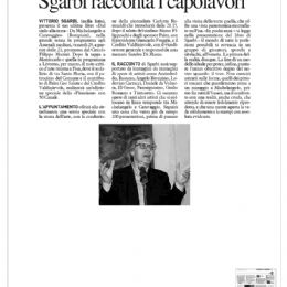 Mazzei Sgarbi Arsenali Nazione Pisa