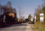 statue del ponte alle Trombe di S.Rossore